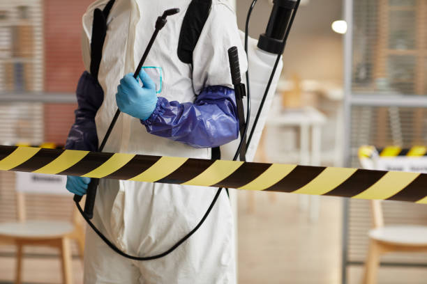 Professional Biohazard Cleanup technician working in Spencer, TN